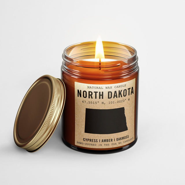 North Dakota Homestate Candle - Candlefy