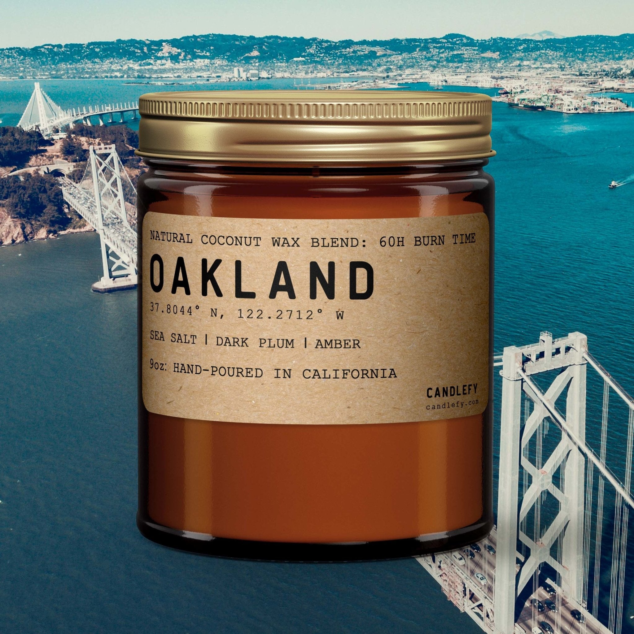 Oakland California Scented Candle - Candlefy