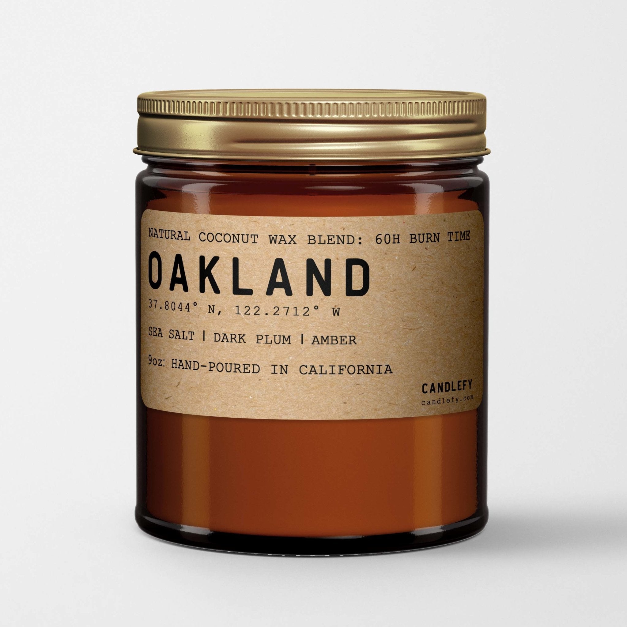 Oakland California Scented Candle - Candlefy