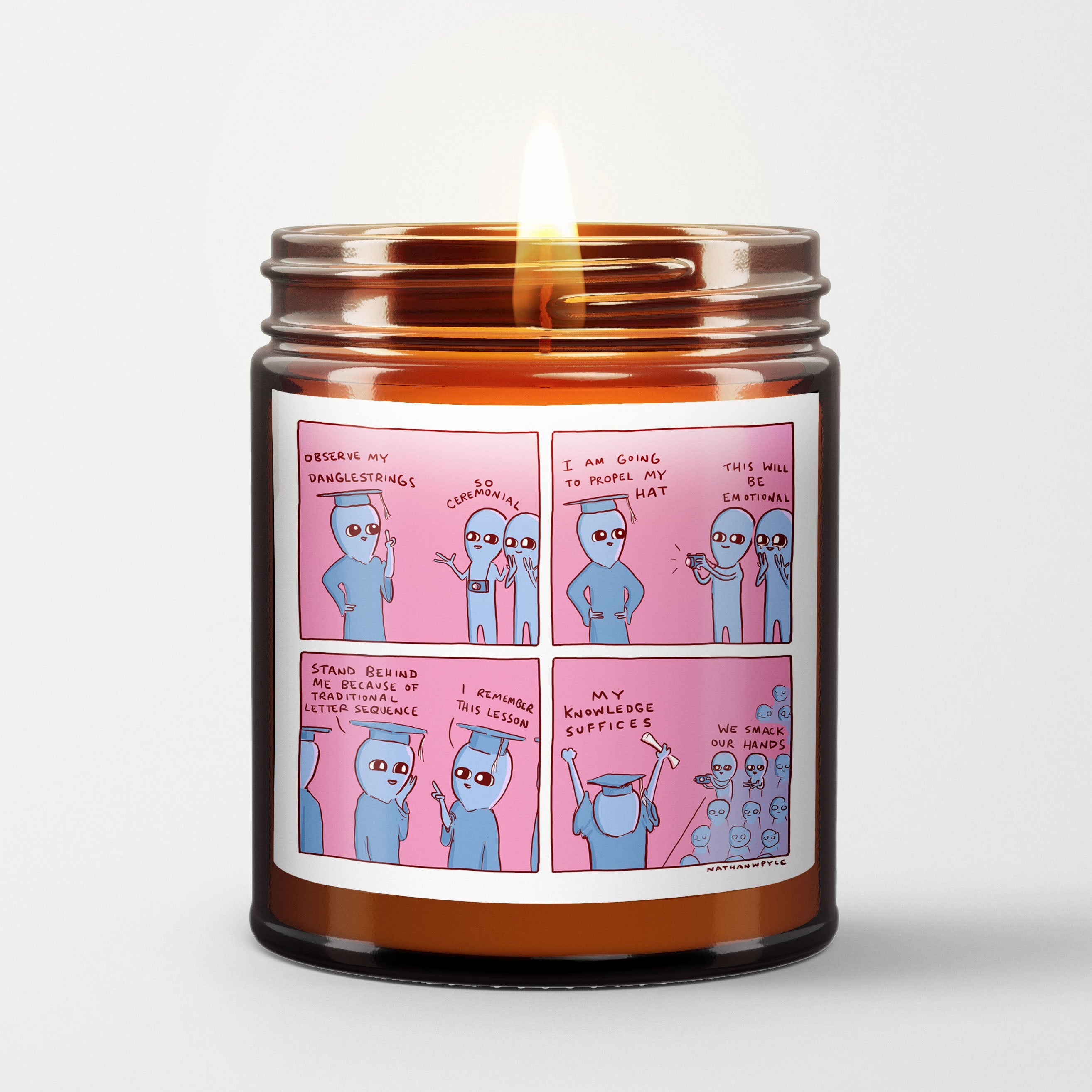 Strange Planet Scented Candle I Observe My Danglestrings | Nathan W Pyle