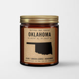 Oklahoma Homestate Candle - Candlefy