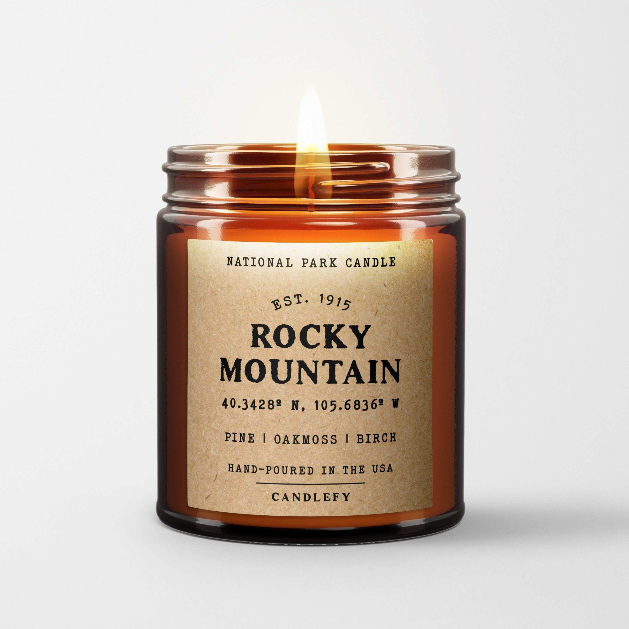 Rocky Mountains National Park Candles I Natural Wax Candles