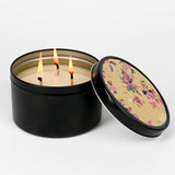 Samantha Santana Scented Tin Candle: Floral Loquat - Candlefy