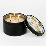 Samantha Santana Scented Tin Candle: Pressed Flowers - Candlefy
