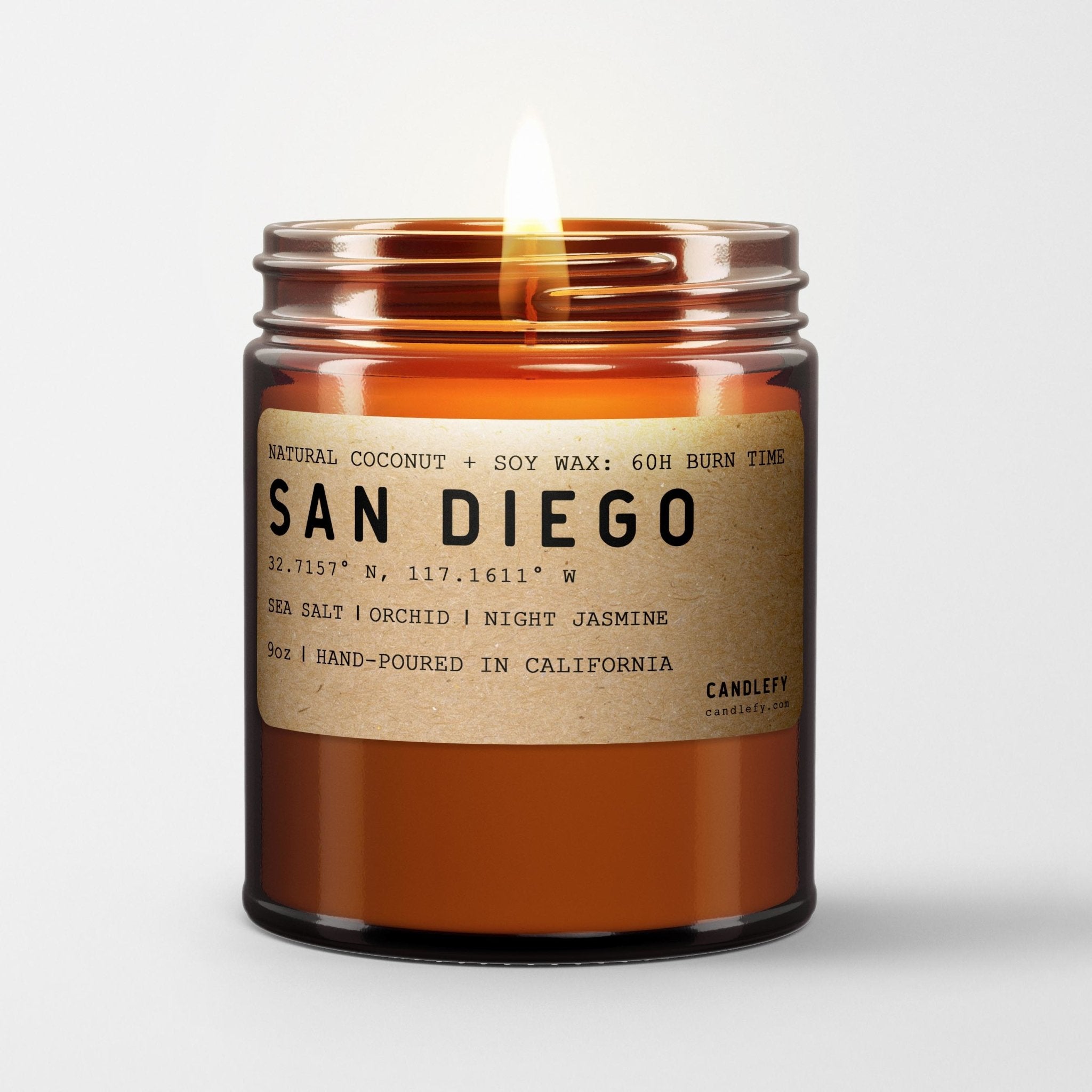 San Diego I California Scented Candle - Candlefy