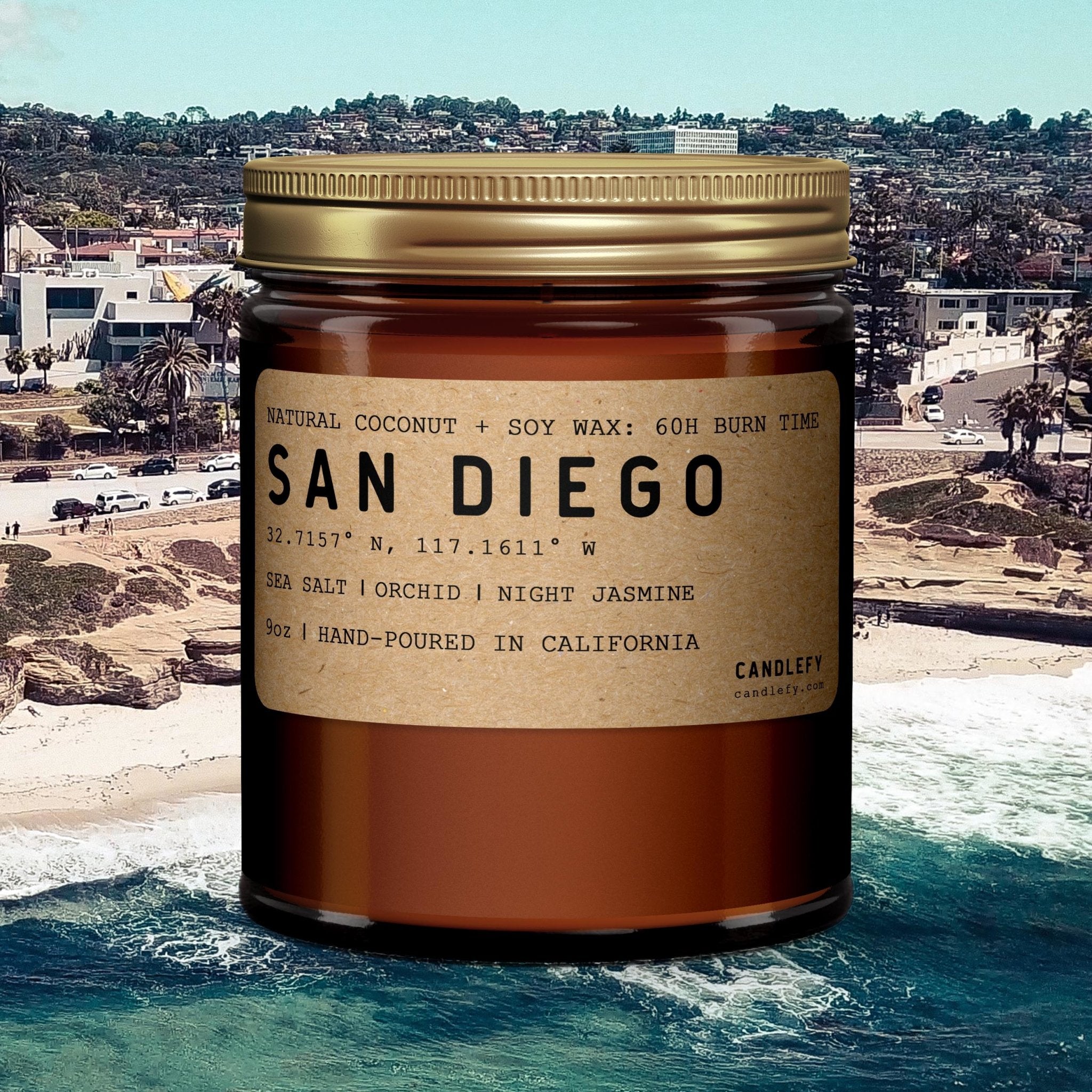 San Diego I California Scented Candle - Candlefy