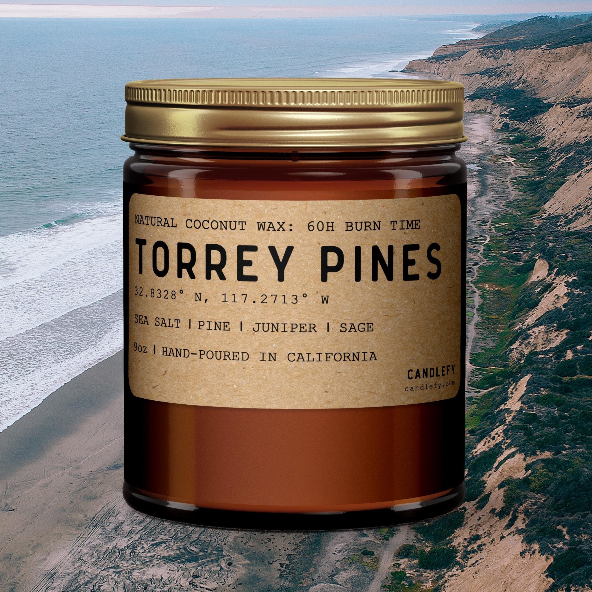 Torrey Pines: California Scented Candle - Candlefy