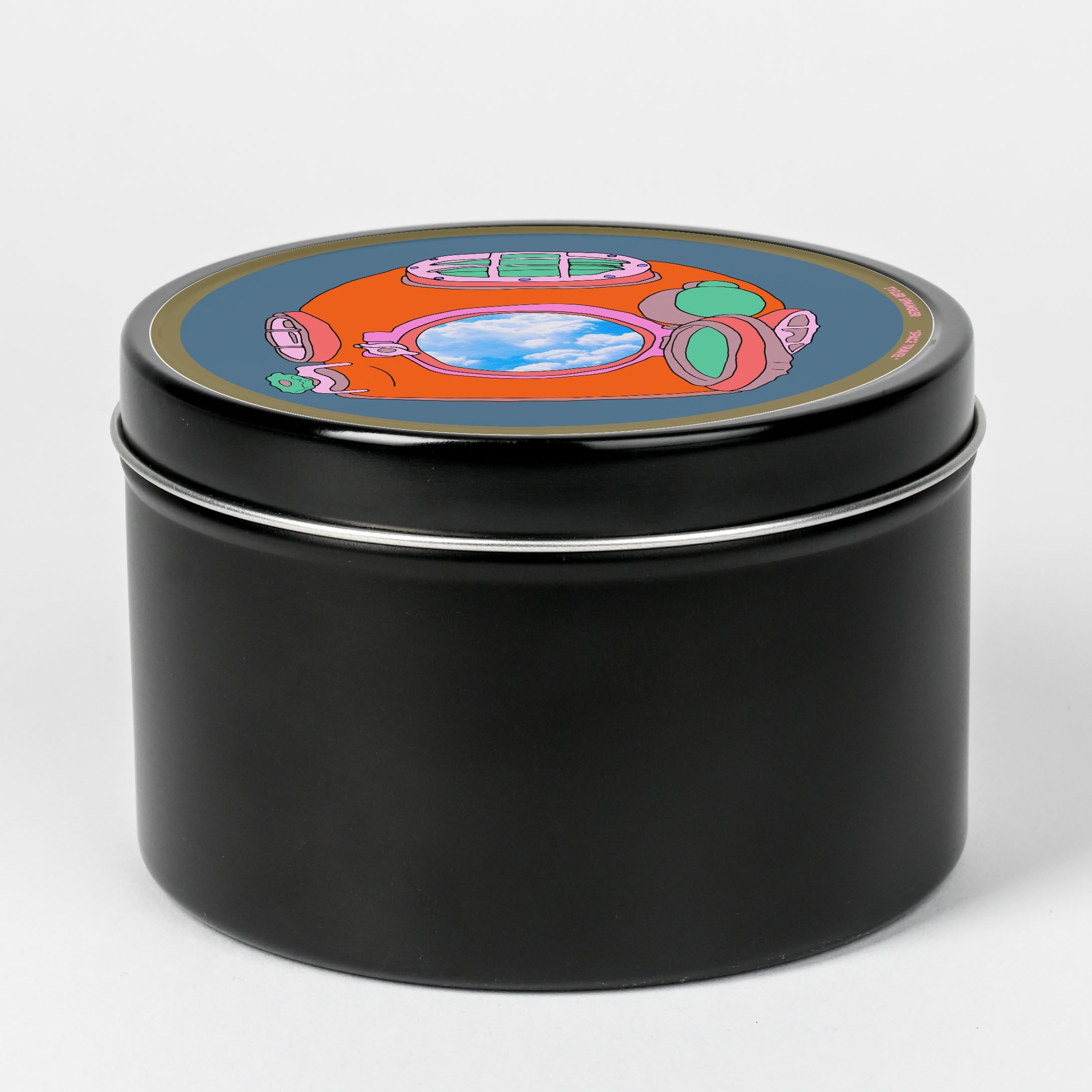 Tyler Spangler Scented Tin Candle I Space Travel I Premium Scented Candle