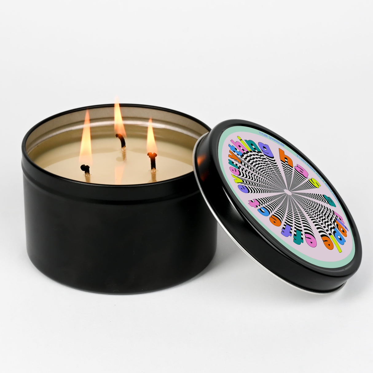 Tyler Spangler Scented Tin Candle I Ripple Effect I Premium Scented Candle