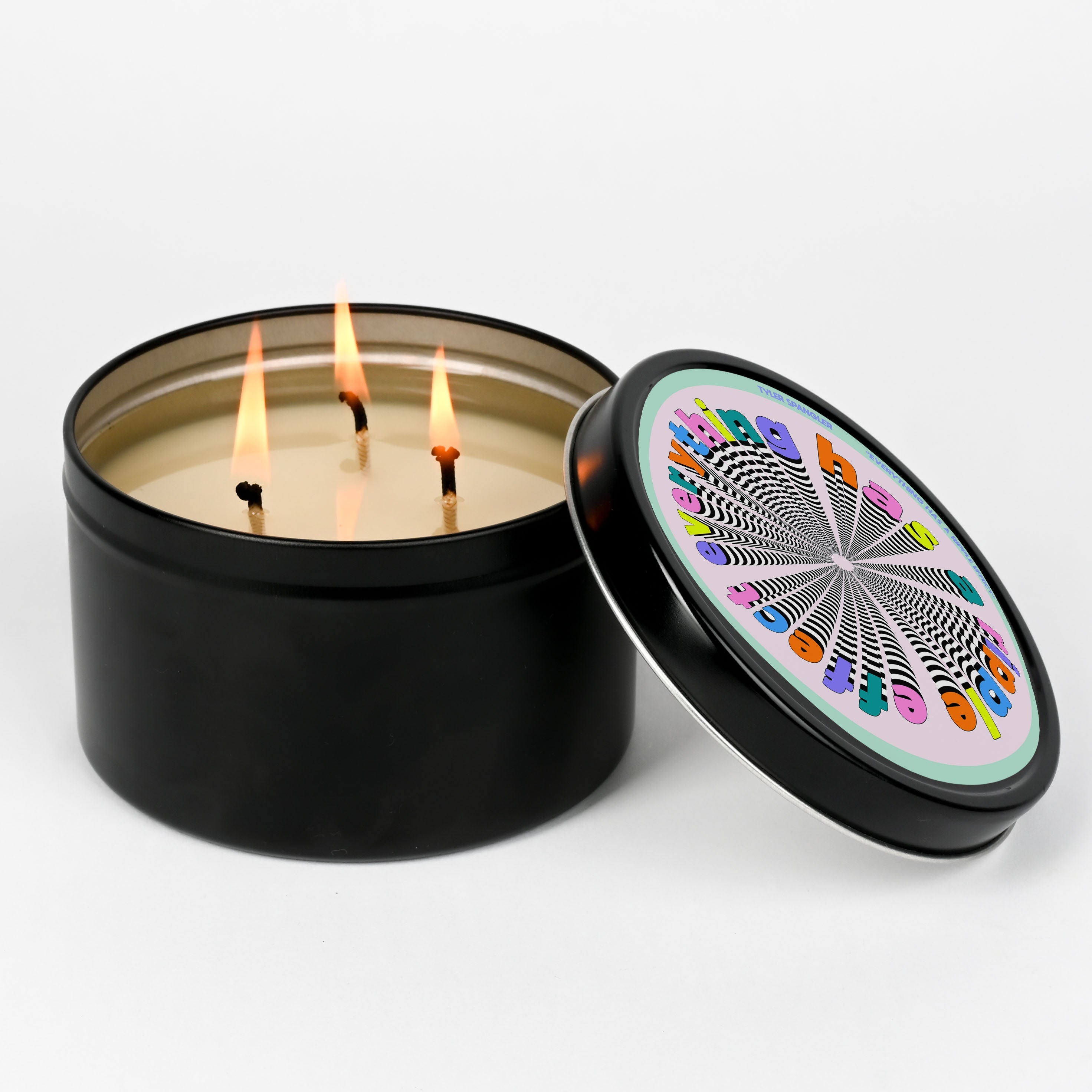 Tyler Spangler Scented Tin Candle I Ripple Effect I Premium Scented Candle