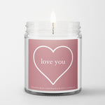 Valentine's Day Candle Gift Box (2 Candles + Matchbox + Free Shipping) - Candlefy
