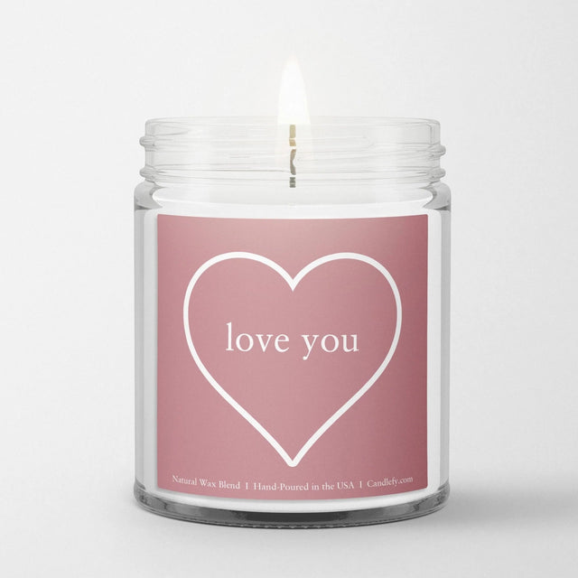 Valentine's Day Candle Gift Box (2 Candles + Matchbox + Free Shipping) - Candlefy