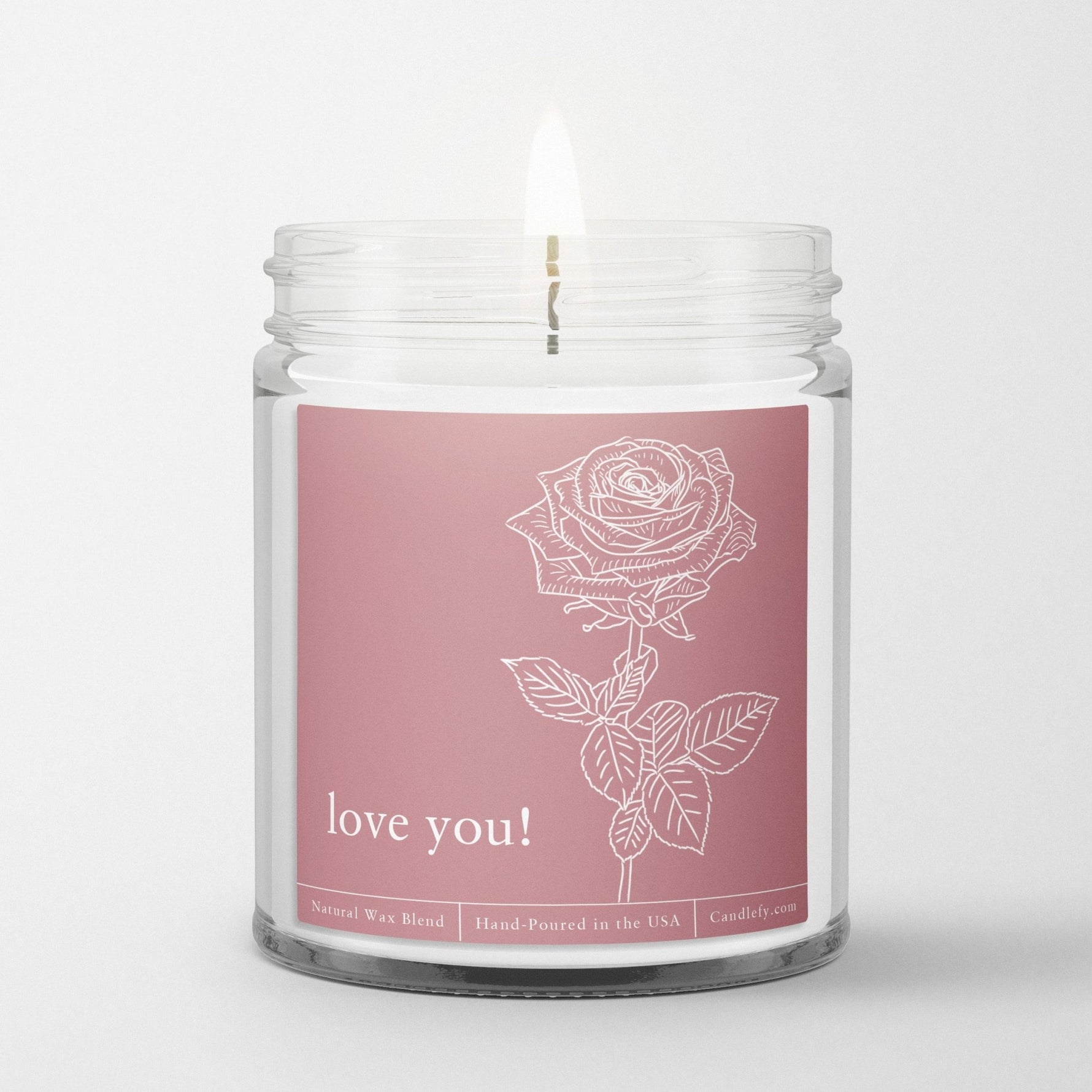 Valentine's Day Candle Gift Box (2 Candles + Matchbox + Free Shipping) - Candlefy