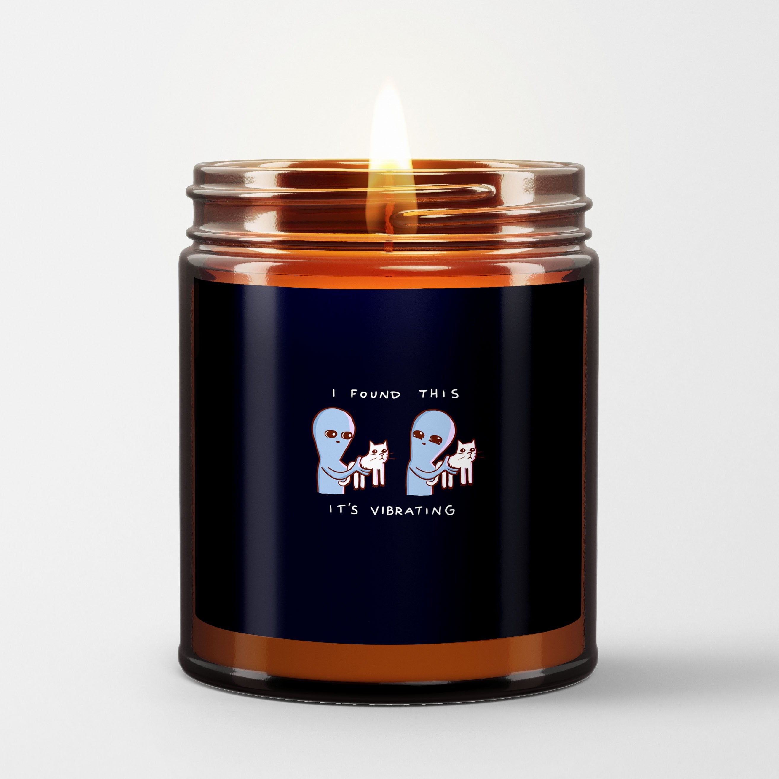 Strange Planet Scented Candle I It's Vibrating | Nathan W Pyle