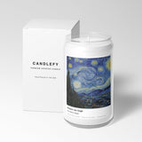 Vincent Van Gogh The Starry Night Scented Candle - Candlefy