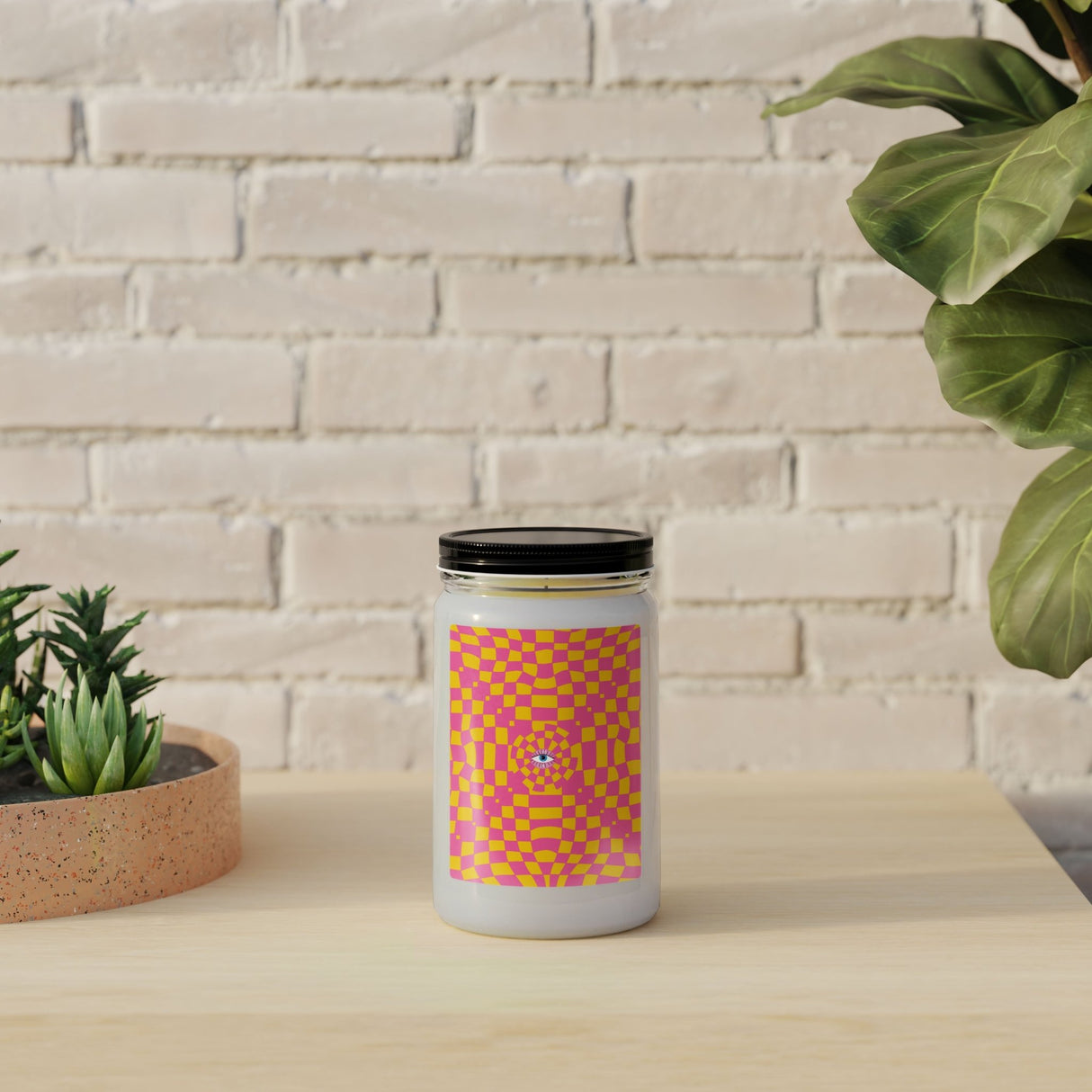 Vivillus Scented Candle in Mason Jar: Strawberry Lemonade - Candlefy