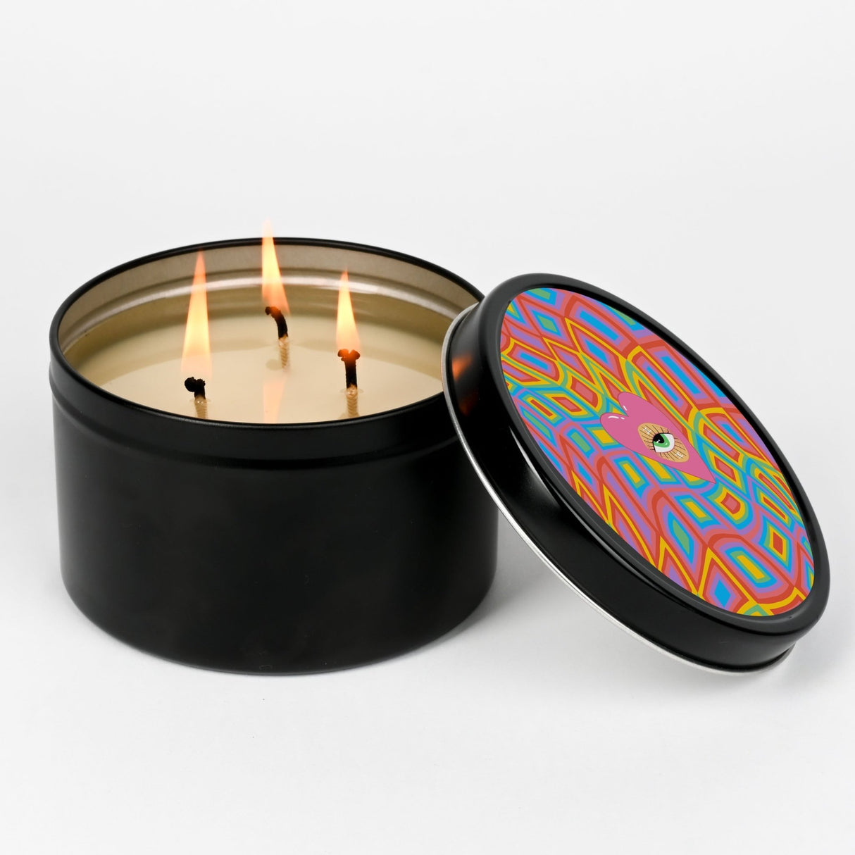 Vivillus Scented Tin Candle: Wavy Love - Candlefy