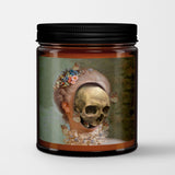 Welder Wings Scented Candle in Amber Glass Jar: The Brief Life - Candlefy