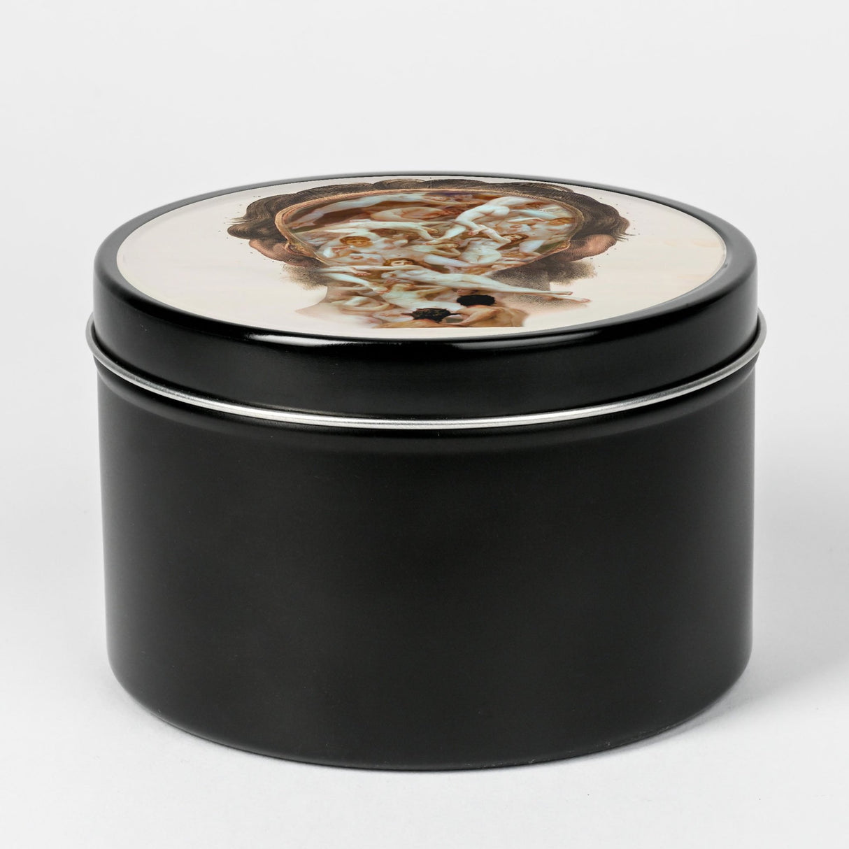 Welder Wings Scented Tin Candle: The Ephemeral Balancers - Candlefy