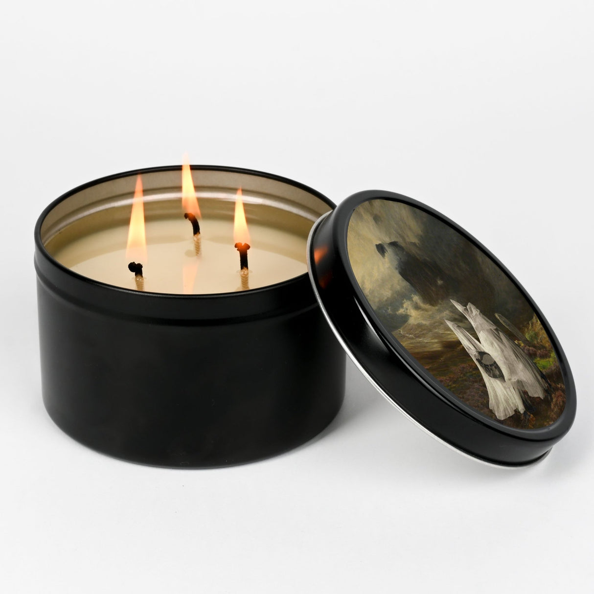 Welder Wings Scented Tin Candle: The Sad and The Beauty - Candlefy