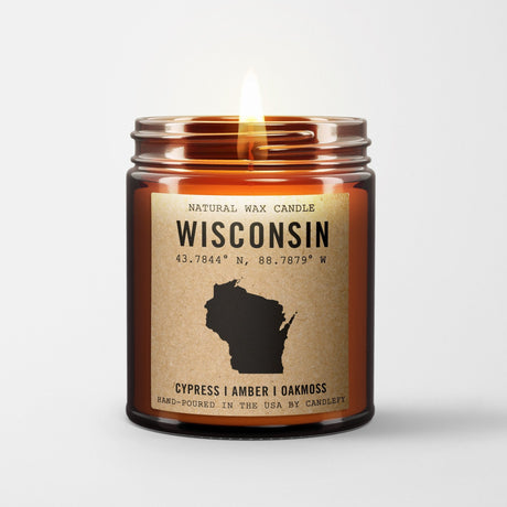 Wisconsin Homestate Candle - Candlefy