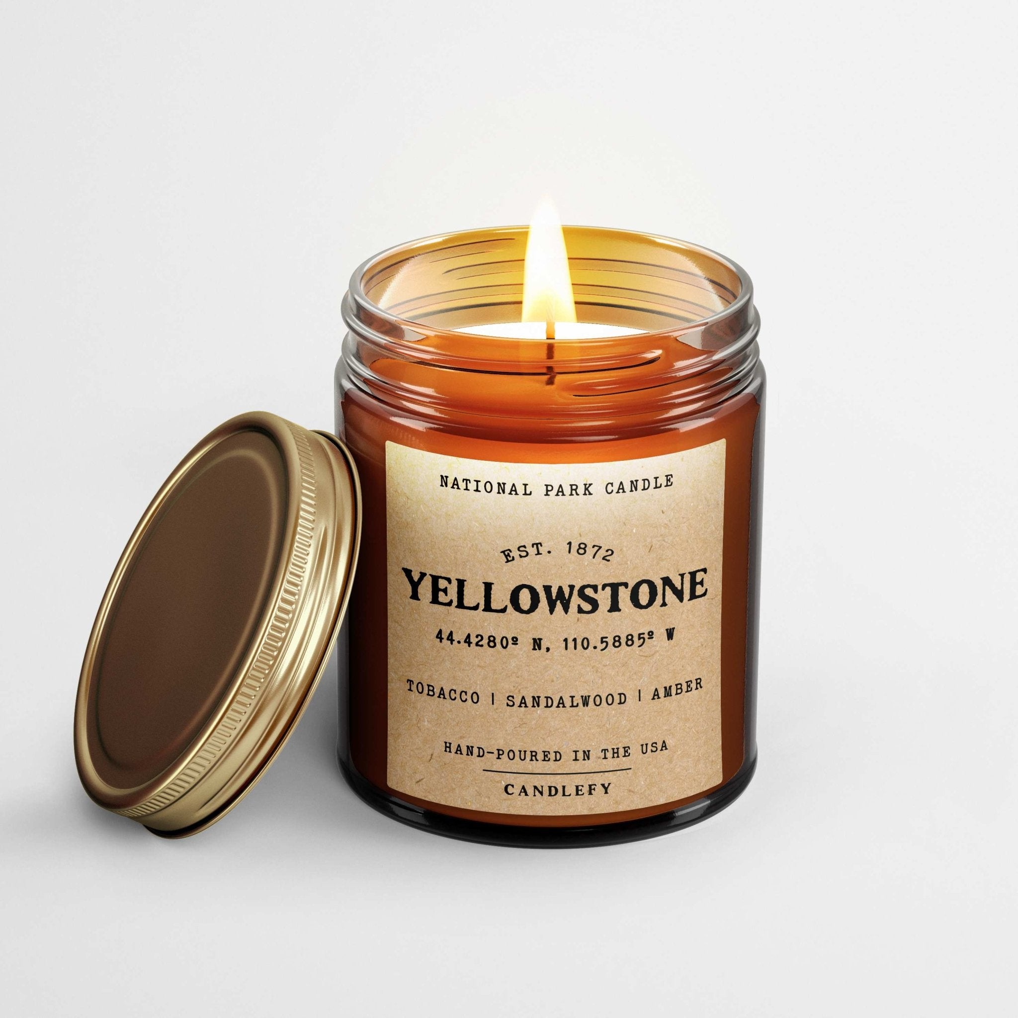 Yellowstone National Park Candle - Candlefy