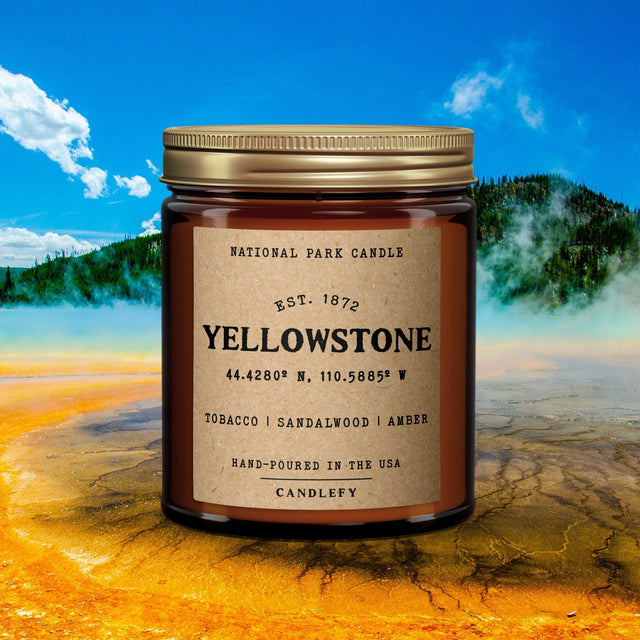 Yellowstone National Park Candle - Candlefy