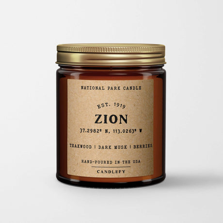 Zion Canyon National Park Candle - Candlefy