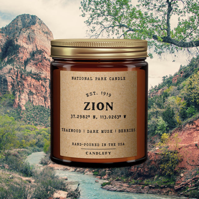 Zion Canyon National Park Candle - Candlefy